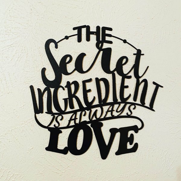 the secret ingredient is always love